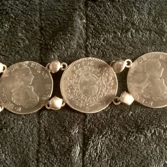Original Gaucho silver Coin Belt. One of a kind Not a replica Collection Piece - Picture 5 of 11